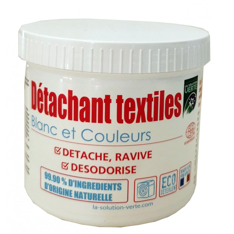 Sel détachant au Percarbonate de sodium 1 kg Ecocorp activer le blanc sur  tout les textiles à l'oxygène