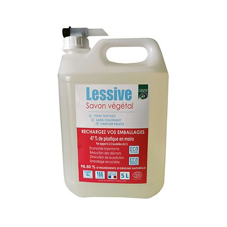 Lessive liquide écologique ECO RECHARGE 5 L