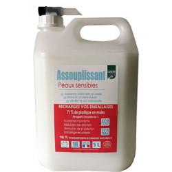 Assouplissant textiles peaux sensibles ECO-RECHARGE 5 L