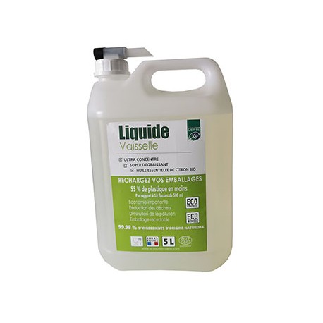 Liquide Vaisselle Main ECO-RECHARGE 5 L